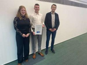 Hendrik Weßler gewinnt den diesjährigen Preis der Preis der Heinz-und-Anne-Weritz-Bildungsstiftung